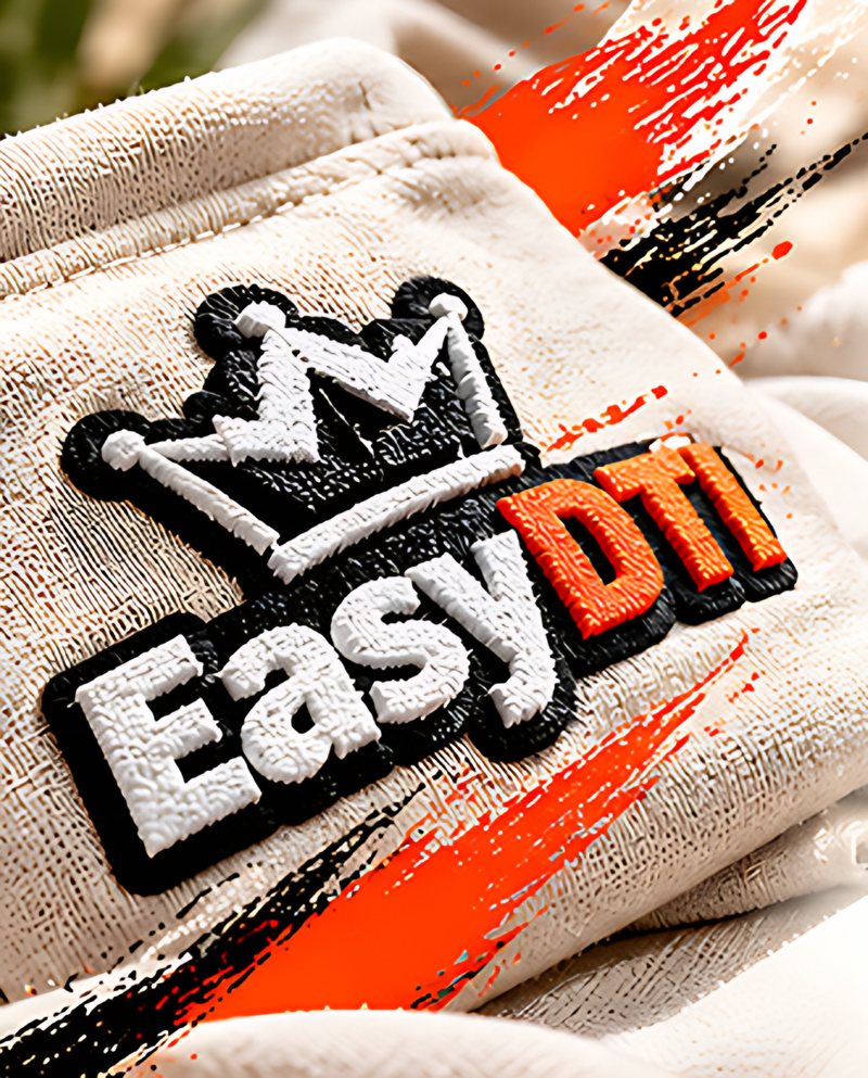 Sudadera con logotipo 3DTI en relieve